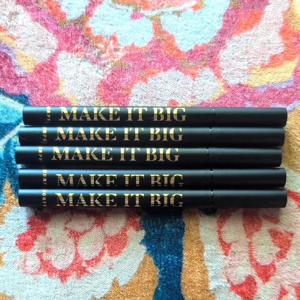 Morphe Make it Big Eyeliners BOLD BLACK × 5